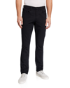 Vince Dylan Stretch Cotton Blend Five Pocket Pants In Black
