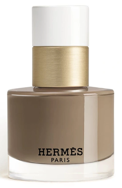Hermes Les Mains Hermès Nail Enamel In 80 Gris Etoupe