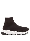 BALENCIAGA SPEED RECYCLED-KNIT TRAINERS,1478601