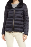 Save The Duck Mei Quilted-finish Padded Jacket In Black
