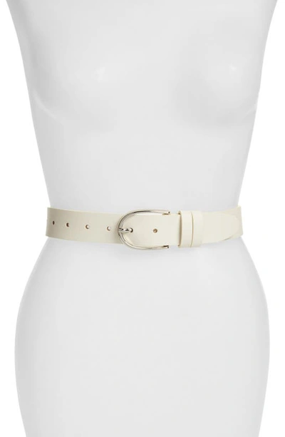 Nordstrom Double Loop Trouser Belt In Bone
