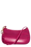 House Of Want Newbie Vegan Leather Shoulder Bag In Magenta