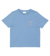 Burberry Boy's Tb Stud Embellished T-shirt In Harbour Blue