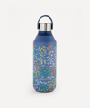 Chilly's April Flowers Series 2 Water Bottle 500ml In Whale Blue