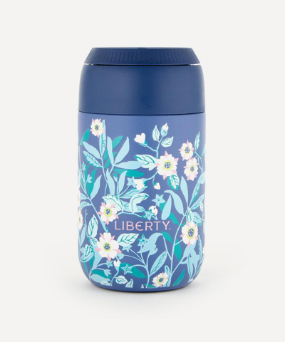 Chilly's Brighton Blossom Series 2 Coffee Cup 340ml In Whale Blue
