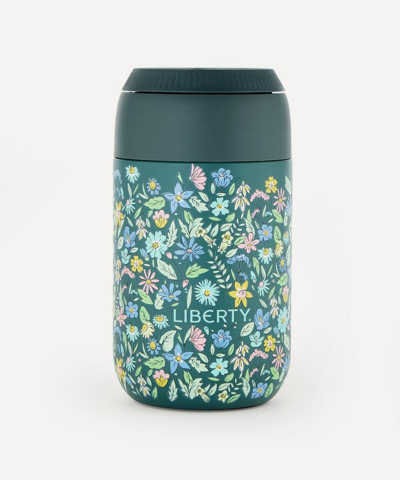 Chilly's Summer Sprigs Series 2 Coffee Cup 340ml In Pine Green