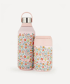 Chilly's Summer Sprigs Series 2 Water Bottle & Coffee Cup Bundle In Blush Pink