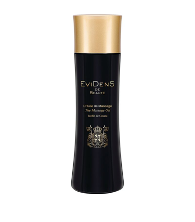 Evidens De Beauté The Massage Oil Jardin De Grasse (100ml) In Multi