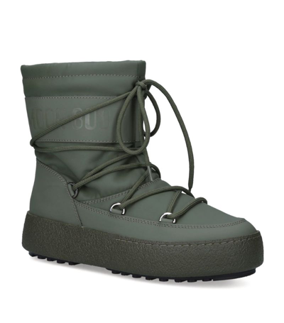 Moon Boot Mtrack Tube Boots In Green