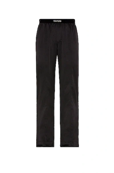 TOM FORD SILK PAJAMA PANTS WIDE LEG,TFOF-MP1