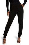Good American Good Waist Cotton Terry Joggers In Black001