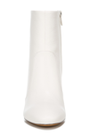 Vince Kaye Block Heel Bootie In Light Smoke