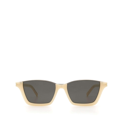 Saint Laurent Sl 365 White Unisex Sunglasses - Atterley