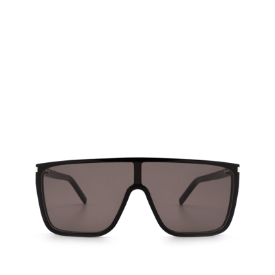 Saint Laurent Black Sl 364 Mask Sunglasses