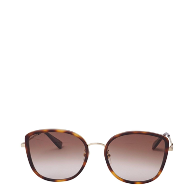 Gucci Brown Cat Eye Ladies Sunglasses Gg0606sk 003 56