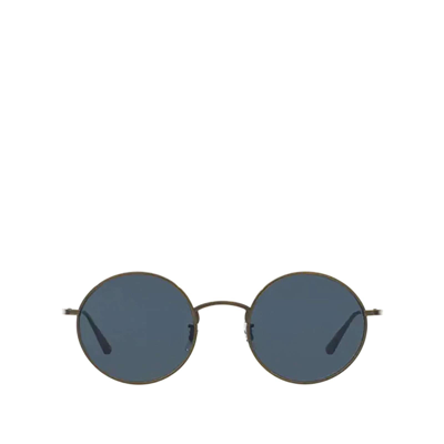 Oliver Peoples Ov1197st Pewter Sunglasses In Gold