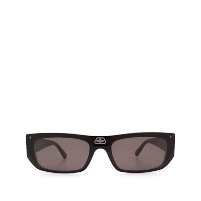 Balenciaga Bb0080s Black Unisex Sunglasses