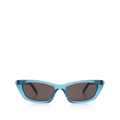 Saint Laurent Sl 277 Light Blue Female Sunglasses