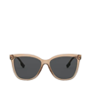 Burberry Grey Square Ladies Sunglasses Be4308f 385687 56 In Brown