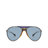 Gucci Gg0740s Gold Unisex Sunglasses - Atterley