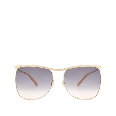 Gucci Gg0820s Gold Female Sunglasses