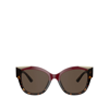 PRADA PRADA PR 02WS CHERRY / DARK HA