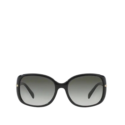 Prada Gradient Rectangle Plastic Sunglasses In Gray Gradient