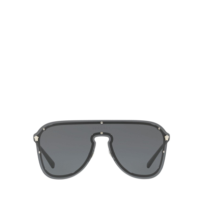 Versace Ve2180 Silver Sunglasses In Gray