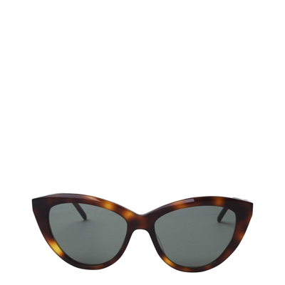 Saint Laurent Sl M81 Havana Sunglasses
