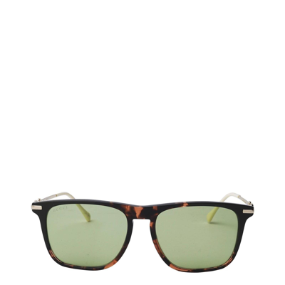 Gucci Green Rectangular Mens Sunglasses Gg0915s 003 55