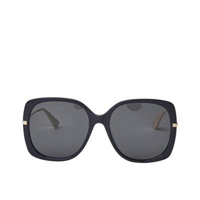 Gucci Grey Square Ladies Sunglasses Gg0511s 001 57 In Black,grey