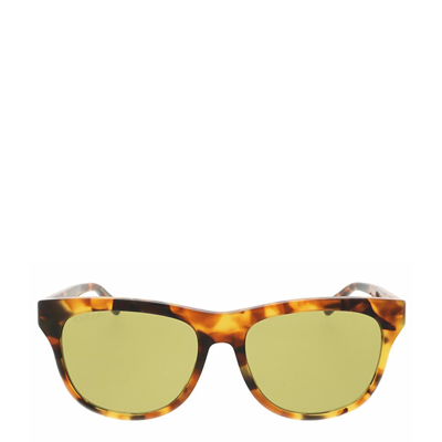 Gucci Eyewear Round Frame Sunglasses In Havana