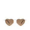 SAINT LAURENT SAINT LAURENT SL 301 GOLD FEMALE SUNGLASSES