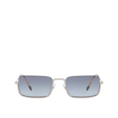 Miu Miu Mu 70us Silver Sunglasses