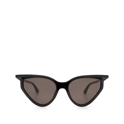 Balenciaga Black Extreme Rim Cat-eye Sunglasses