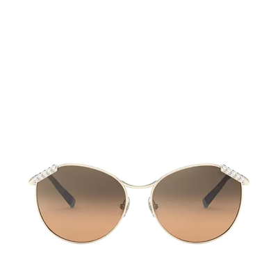 Tiffany & Co Tf3073b Pale Gold Female Sunglasses - Atterley