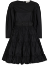 MOLLY GODDARD VENICE BELTED MINI DRESS