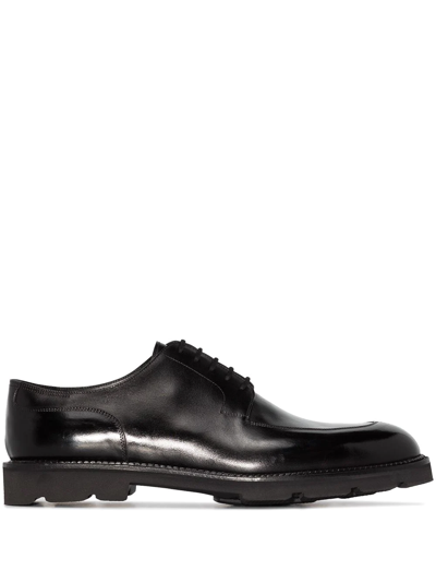 John Lobb Hardington 德比鞋 In Schwarz