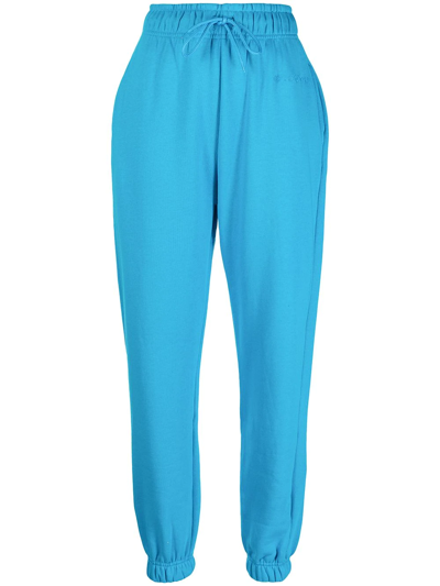 Ireneisgood Embroidered-logo Track Trousers In Blau