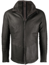 ISAAC SELLAM EXPERIENCE MECANIQUE LEATHER JACKET