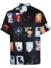 PS BY PAUL SMITH PHOTOGRAPHIC-PRINT SHORT-SLEEVE SHIRT