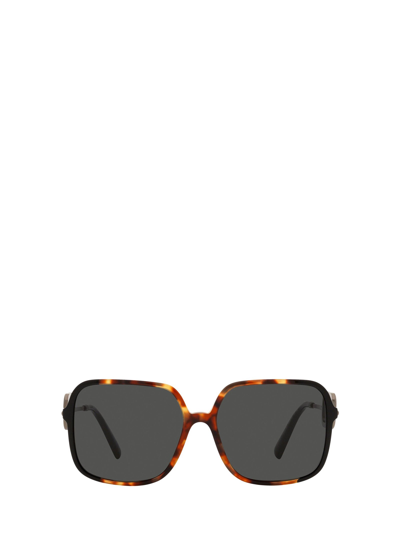 Valentino havana gradient black Sunglasses Valentino VA 4070 - 500387 Havana Gradient Black  main image 2