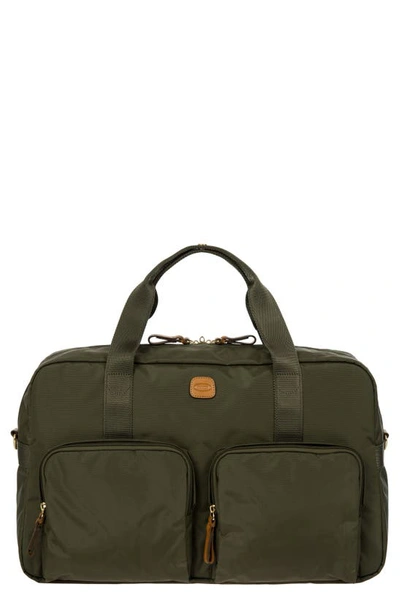 Bric's X-bag 18-inch Boarding Duffle Bag In Olive