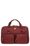 Bric's X-bag 18-inch Boarding Duffle Bag In Bordeaux