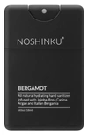 Noshinku Moisturizing Organic Bergamot Pocket Hand Sanitizer 0.67 Oz.