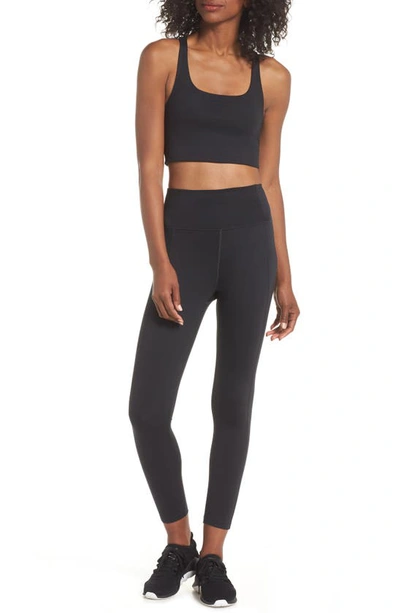 Girlfriend Collective Paloma Sports Bra In Black