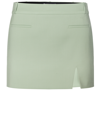 Attico Edie Skirt In Green Wool In Green