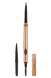 Charlotte Tilbury Brow Cheat Refillable Brow Pencil Set In Taupe