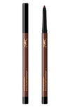 Saint Laurent Crushliner Stylo Waterproof Long-wear Precise Eyeliner In 4 Burgundy