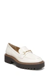 Sam Edelman Laurs Platform Loafer In Modern Ivory